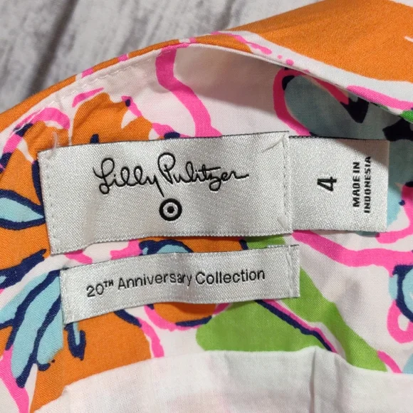 NWT Lilly Pulitzer Multi-Color Floral Sleeveless Dress - Picture 9 of 10